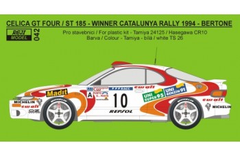 Transkit – Toyota Celica ST 185 - Rally Catalunya 1994 – E.Bertone